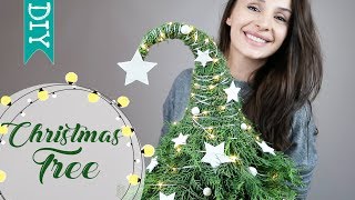 🎄 Christmas Tree DIY  how to make a Christmas Tree using natural materials DIY [upl. by Tihw539]