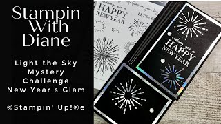 Mystery Challenge Light the Sky  New Years Card [upl. by Seigler122]