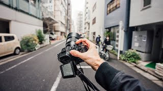 Sony A7RV Street Photography Day with 20  85mm f18 in Tokyo [upl. by Edora]