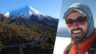 Escalo HERMOSO volcán del sur de Chile  Volcán Osorno [upl. by Eirolav862]