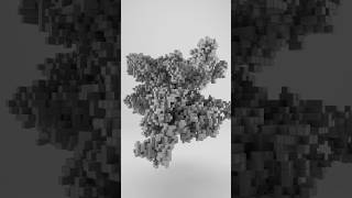 Diffusionlimited aggregation in three dimensions houdini vex redshift3d [upl. by Ocker]