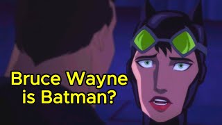 Catwoman Finds out that Bruce Wayne is Batman  Batman Hush [upl. by Oika]