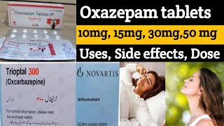 Oxazepam 10 mg Serax What is Oxazepam Used For Dosage Side Effects Contraindications [upl. by Nirik317]