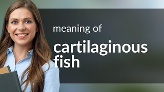 Cartilaginous fish • what is CARTILAGINOUS FISH meaning [upl. by Crystie780]