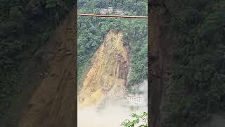 Just Now  Landslide At Dipu Dara Power House [upl. by Daffie314]