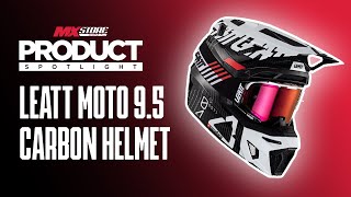 Leatt Moto 95 Helmet Adventure Helmet Review  MXstore Australia [upl. by Oicnanev653]