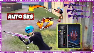 Red Magic 6 Auto Sks Pubg Test Gameplay  No Attachment ❌ Triggers Auto Rapid Fire Settings OSV55 [upl. by Caldera]