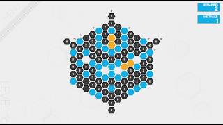 Hexcells Plus Level 3  4 Guide [upl. by Anidam]