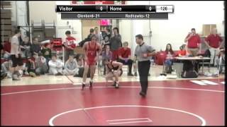 Varsity Wrestling Glenbard East vs Naperville Central [upl. by Curcio]