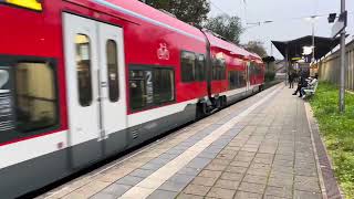 RB 61 nach Frankfurt Hauptbahnhof am Bahnhof DreieichBuchschlag [upl. by Hezekiah]