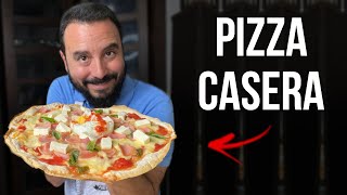 ¡Cómo hacer una Pizza Casera Rápida y Fácil  Receta Sorprendente  Tulio Recomienda [upl. by Fogg]