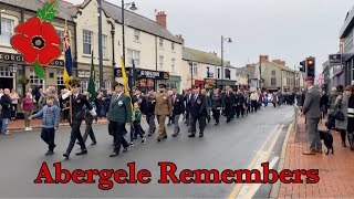 Abergele Remembrance Day Parade 2024 [upl. by Chloris]