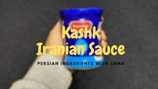 What is Kashk  Kashk Persian Ingredient  Kashk Diary Product  Sour Taste for Persian cuisine [upl. by Lotsyrk397]