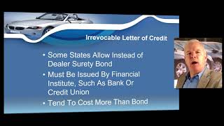 What is a Dealer Surety Bond [upl. by Justina]