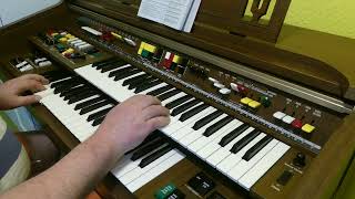 Mackie Messer  Mack the Knife  played on Yamaha Electone C55N [upl. by Prentice869]