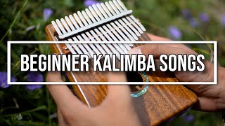 3 Easy Beginner Kalimba Songs [upl. by Ken]