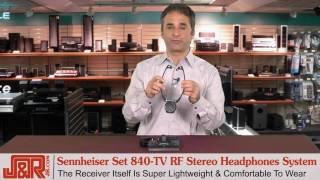 Sennheiser Set 840TV RF Stereo TV Listening Headphones System [upl. by Aicsila]