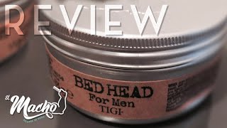 Review Cera mate TIGI Bed head  Tigi be head matte separation wax  El macho [upl. by Pirali]