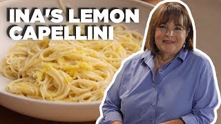 The Easiest Lemon Pasta Recipe with Ina Garten  Barefoot Contessa Cook Like a Pro  Food Network [upl. by Anaud]