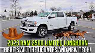 2023 RAM 2500 Limited Longhorn MUST SEE New Tech And Features [upl. by Sallyanne82]