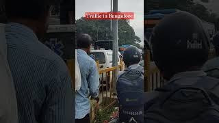 Traffic in Bangalore banglore traffic like love travelvideo travelvlog comment subscribe [upl. by Tema]