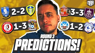 202425 CHAMPIONSHIP PREDICTIONS  Round 3 [upl. by Blythe]