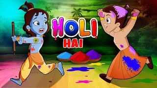 Chhota Bheem  Rangon Ka Jaadu  Happy Holi  Cartoons for Kids [upl. by Aube]