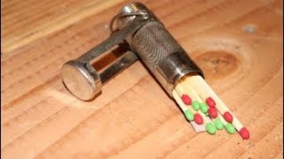 Marbles Match Case Old School Fire Kit Essential [upl. by Anined]