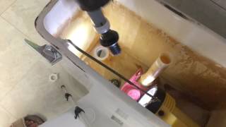 How to install a Fluidmaster universal toilet fill valve [upl. by Shore]