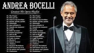 Andrea Bocelli Greatest Hits 💥 The Best Of Andrea Bocelli 2024 💥 [upl. by Demitria]