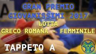 Gran Premio Giovanissimi 2017  Lotta Greco Romana e Femminile MAT A [upl. by Atilrak967]