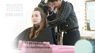 Tendencias del cabello primaveraverano 2016 por Eduardo Sánchez y Termix [upl. by Eirallam]