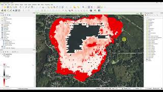 Using GIS raster calculator to create plant height maps with BioBase [upl. by Nileuqaj]