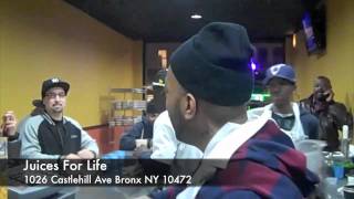 Styles p in the Juice Bar on the bark Juices For Life [upl. by Rolandson]