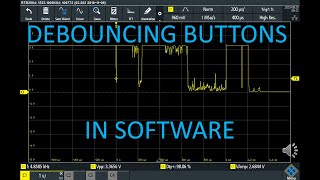 STM32  Debouncing Buttons in Software [upl. by Ecnarrat]