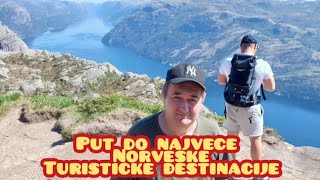 Put do najvece Norveske turisticke destinacije nije lak [upl. by La]