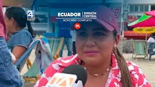 Noticiero de Ecuador Emisión Central 21012024 [upl. by Sidnal]