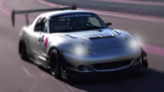 ＣＲＡＦＴ  Darby Jeans 350HP Turbo Miata 4K [upl. by Ahsaeym]