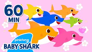 Baby Shark Doo Doo Doo Doo 1 hour  Compilation  Original Baby Shark Song  Baby Shark Official [upl. by Enirtak]