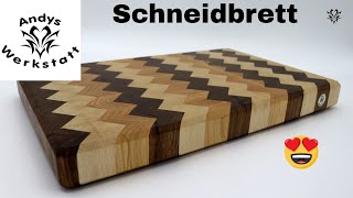 Schneidebrett selber machen  Nussbaum Kirsche Weißbuche 😍 [upl. by Pacifica]