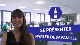 Anglais Collège 6ème  Se présenter en anglais  parler de sa famille [upl. by Eppilihp]