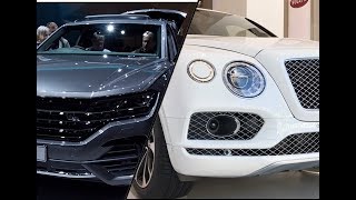 Bentley Bentayga vs Volkswagen Touareg [upl. by Inasah597]