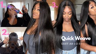 Learn How to Install a Quick Weave with Closure Perfect for Beginners ft Ishowbeauty Hair [upl. by Eatnhoj]