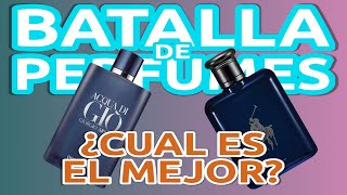 Acqua Di Gio Profondo Giorgio Armani VS Polo Blue Parfum Ralph Lauren ¿Cuál es EL MEJOR para ti [upl. by Santini]