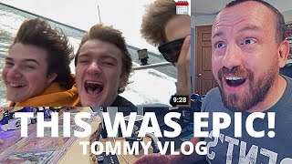 AMAZING VLOG TommyInnit A Month In The Life Of Tom Simons REACTION TommyVlog [upl. by Carmen906]