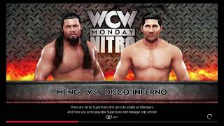 Meng vs Disco Inferno  WCW Ultimate Revenge [upl. by Maril695]