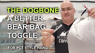 Easier PCT Style Bear Bag Hang  THE DOGBONE [upl. by Winfrid]