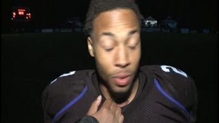 Saint Francis WR Austin Coleman After Concordia Game [upl. by Toulon]