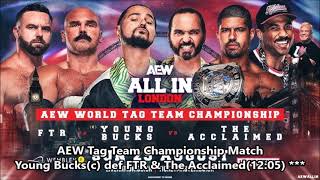 AEW All In 2024 Review [upl. by Tennies517]