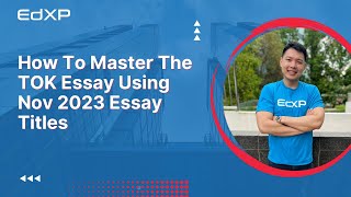 How to write and ace your IBDP TOK Essay [upl. by Nahtanohj]